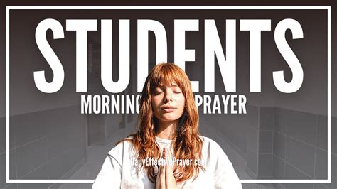 morning prayer  students  school student prayer  class youtube