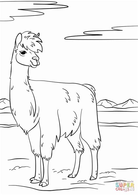 fortnite llama coloring page luxury llama coloring page