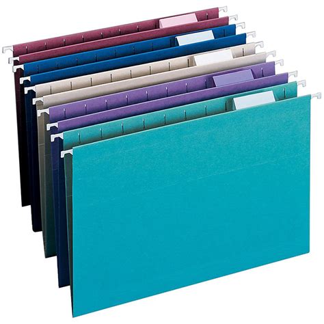 folders  dividers  stacked  top