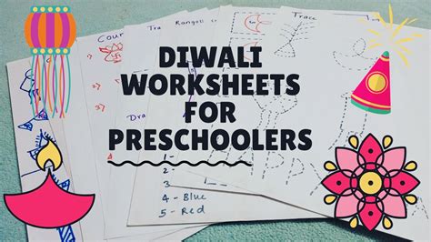creative mommy stuff diwali worksheets