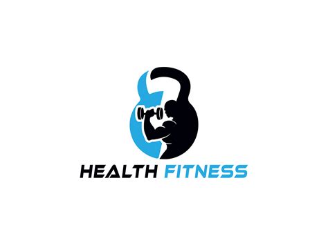 health fitness logo  mdishrafil islam  dribbble