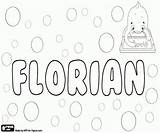 Name Florian Coloring Jorge Pages Boy Portuguese Many Names French Spanish Yves Languages Oncoloring sketch template