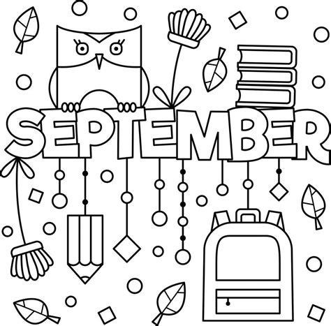 september colouring page printable thrifty mommas tips spring