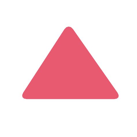 red triangle pointed  vector svg icon svg repo