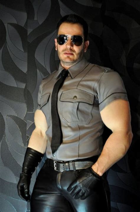 Leather Gloved Cop By Bigbergman On Deviantart
