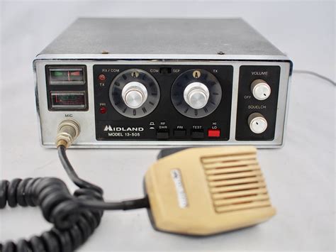 vintage midland cb radio model    mic  mysistersnook