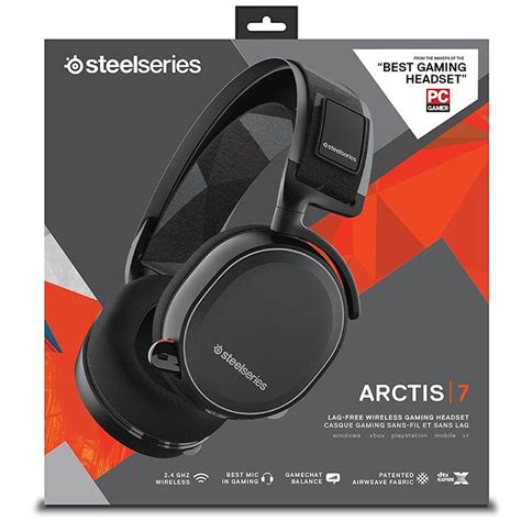 steelseries arctis  wireless gaming headset black  mwave