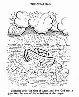 Ark Noah Noahs Flood Flooding Designlooter sketch template