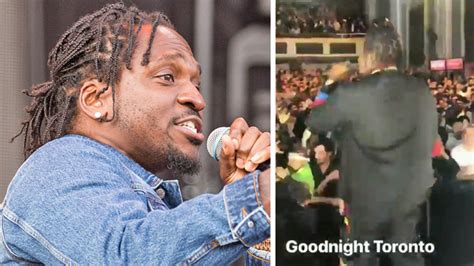 pusha t slams drake after toronto show ends in on stage