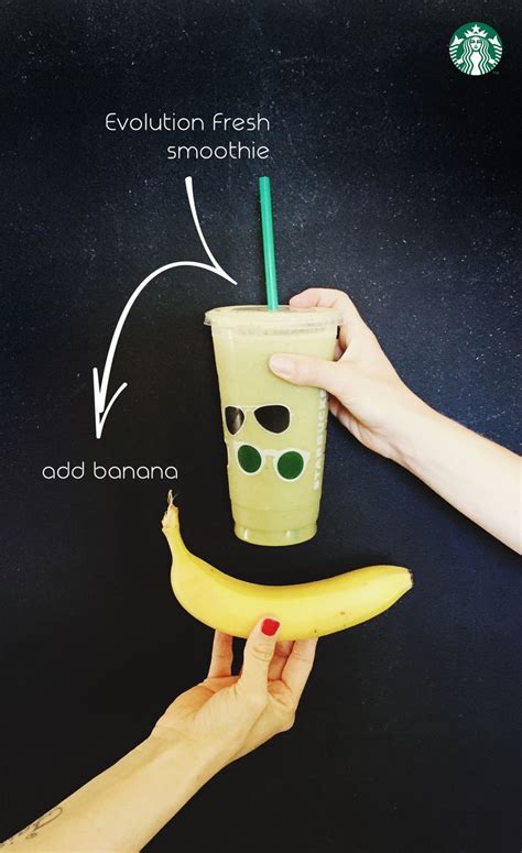 when you add a banana to your evolution fresh smoothie