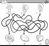 Labirinto Laberinto Rompecabezas Percorsi Labyrinth Compito Libri Vettore Aufgabe sketch template