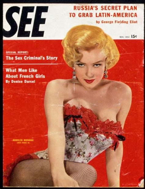 vintage marilyn see magazine cover marilyn monroe