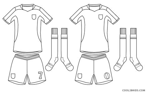 soccer jersey coloring pages