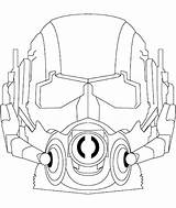 Ant Man Mask Coloring Pages Categories Printable sketch template