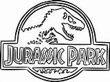 Jurassic Park Coloring Pages Logo Rex Drawing Indominus Color Printable Clipart Jeep Clipartmag Coloringbay Dino Related sketch template