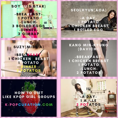 Extreme Kpop Diet Plan How To Diet Like Kpop Girl Groups Dietplan