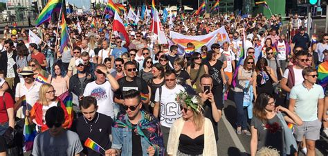 poland thousands march in warsaw pride [video] joe my god