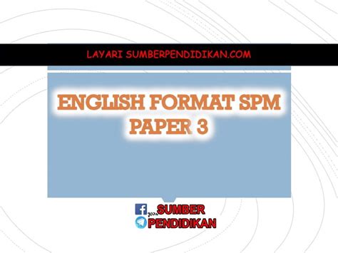 english format paper  spm cefr sumber pendidikan riset