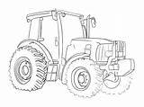Deere Tractor John Coloring Pages Print Combine Kleurplaat Drawing Trekker Farm Tractors Printable Traktor Color Ausmalbilder Zum Kids Procoloring Case sketch template