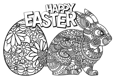bunny coloring pages  adults  hos undergrunnen