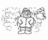 Cold Coloring Pages Extreme Man Winter Shivering Weather Drawing Season Color Getcolorings Getdrawings Designlooter sketch template