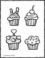 Coloring Bakery Pages Colouring Popular sketch template