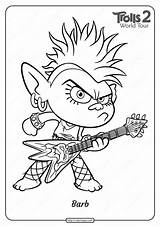 Trolls Coloring Barb Queen Printable Pages Pdf Tour Disney Troll Rock Poppy Kids Barbara Drawing Whatsapp Tweet Email Onlycoloringpages Crayola sketch template