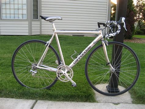 hand polished cannondale  bike cannondale bicycle bike
