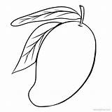 Mangoes Frutas Clipartmag Webstockreview sketch template