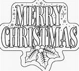 Christmas Coloring Pages Holiday Merry Printable Kids Book Good Clip Cards Filminspector Clipart Luck Shopping sketch template
