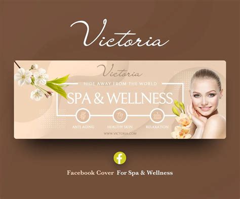 spa wellness facebook cover template psd facebook cover template