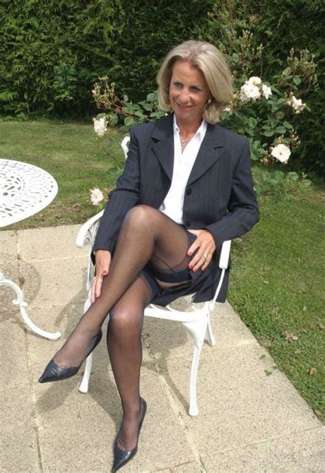 Madam Theresa May On National Stockings Day Brits