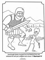 Goliath Bible Goliat Whatsinthebible Sheets Sunday sketch template
