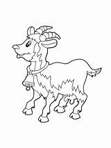 Coloring Pages Goat Baby Goats Emu Printable Billy Gruff Drawing Getdrawings Getcolorings Color Colouring sketch template