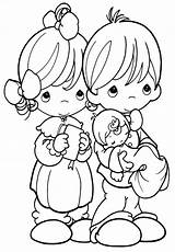 Precious Moments Coloring Pages Stbrigidsacademy Baby sketch template