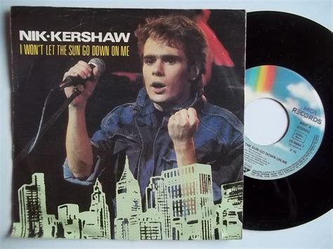 Nik Kershaw I Wont Let The Sun Go Down On Me Records Lps Vinyl And