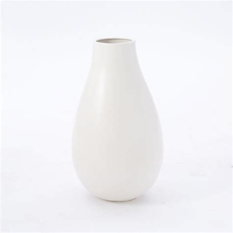 Oversized Pure White Ceramic Vases West Elm Uk