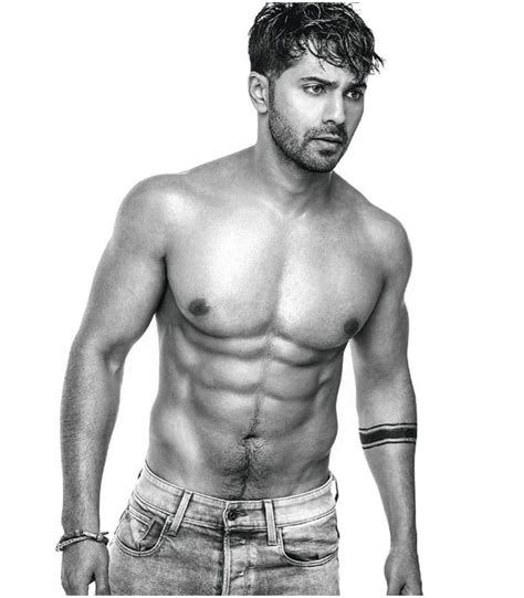 Varun Dhawan Says Never Back Down With Yet Another Shirtless Pic