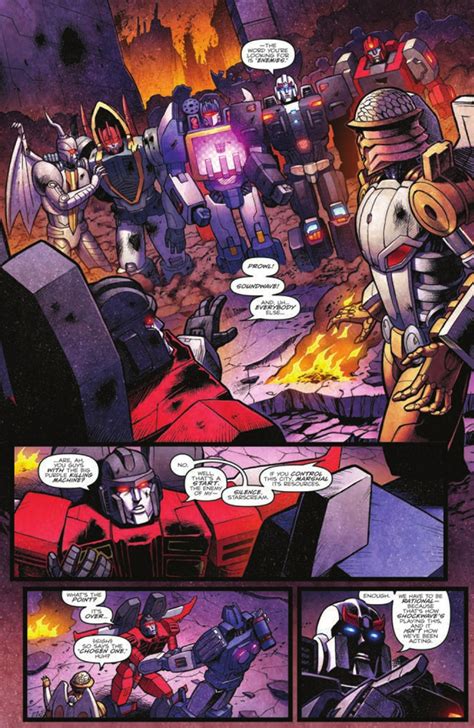 more than meets the eye 26 dark cybertron part 8 full preview transformers news tfw2005