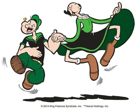 popeye and olive oyl happy st patrick s day pinterest olives and popeye and olive