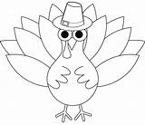 Turkey Thanksgiving Coloring Printable Pages Kids Description sketch template