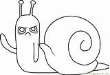 Snail Lich Coloring Adventure Time Pages Coloringpages101 sketch template