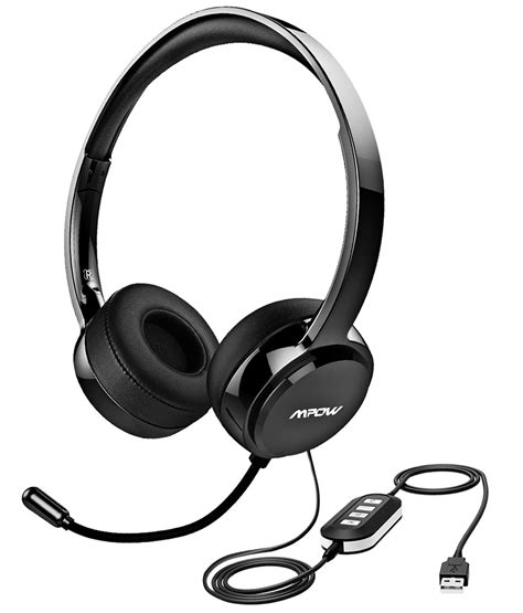 galleon mpow  usb headsetmm computer headset  microphone noise cancelling