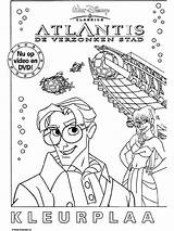 Atlantis Kleurplaten sketch template