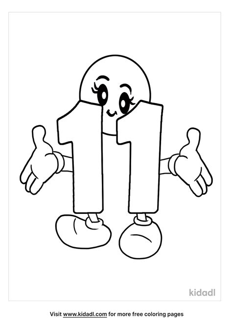 number  coloring pages  kids