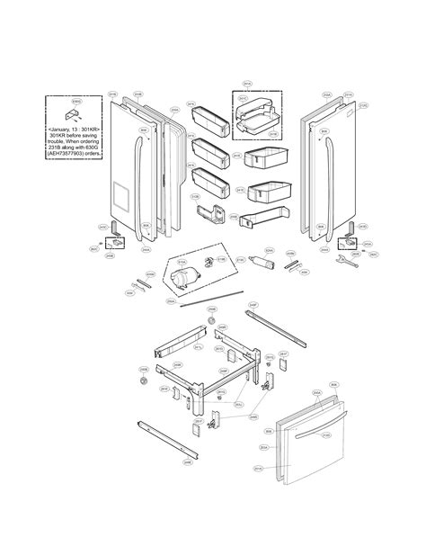 kenmore refrigerator parts diagram kenmore elite  bottom mount refrigerator parts