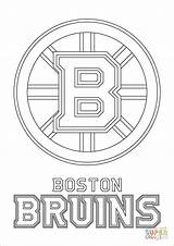 Bruins Coloring Boston Logo Pages Hockey Nhl Printable Logos Sport Print Sox Red Supercoloring Sports Kids Mascot Outline Ucla Book sketch template