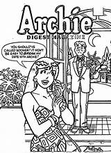 Archie Digest sketch template