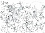 Pokemon Legendary Coloring Pages Arceus Legendaries Deviantart Sketch Colouring Color Amazing Getcolorings Printable Print Sketches Paintingvalley Getdrawings Adult sketch template