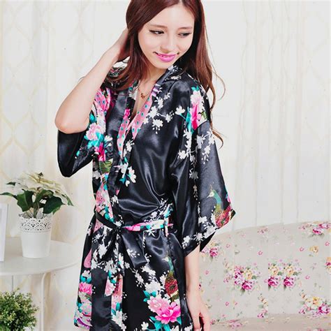 plus size s xxl bathrobe and belt pajama women japanese yukata kimono